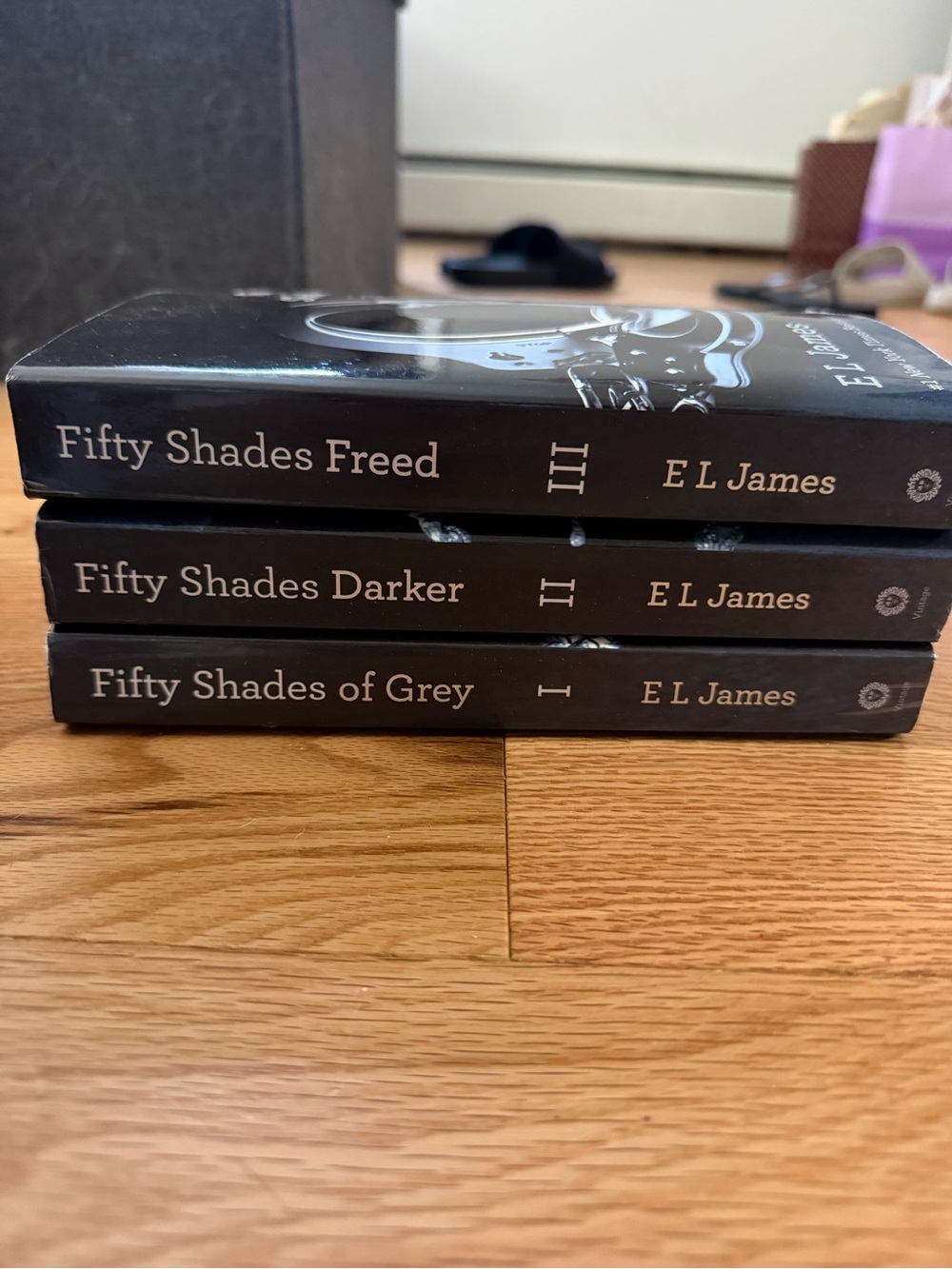 Fifty shades book series- Black